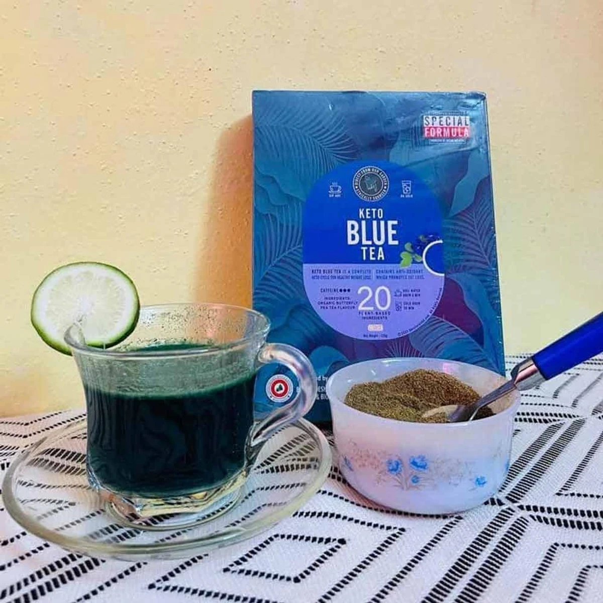 keto blue tea দুই মাসের কোর্স (2 packet)
