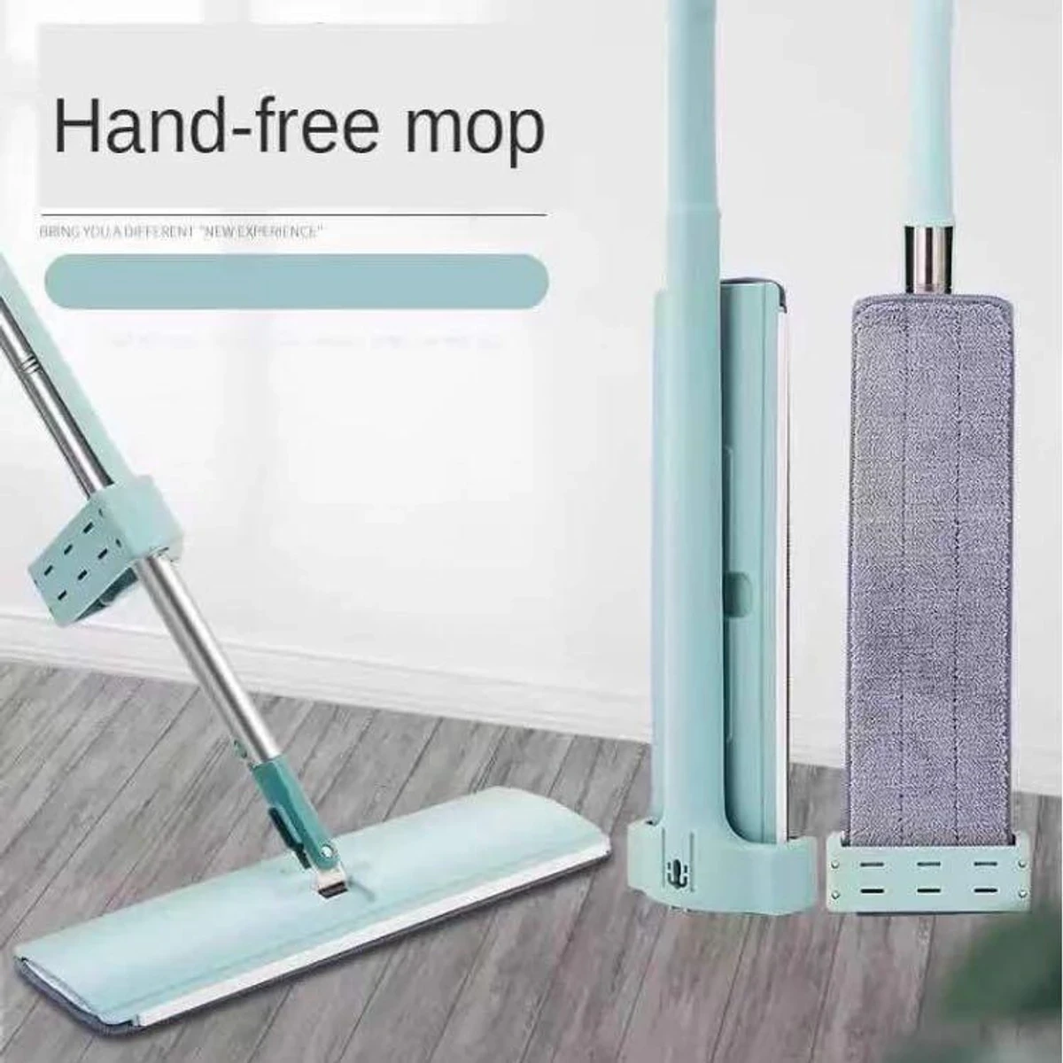 360 Rotating Floor Cleaning Microfiber Flat Mop